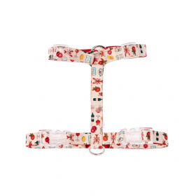 Нагръдник за кучета Ferribiella MOTIF LES GOURMANDS H STYLE HARNESS